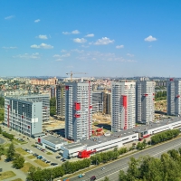 Ход строительства новых домов в ЖК Манхэттен. Июль