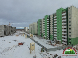 Вишневая горка панорама микрорайона